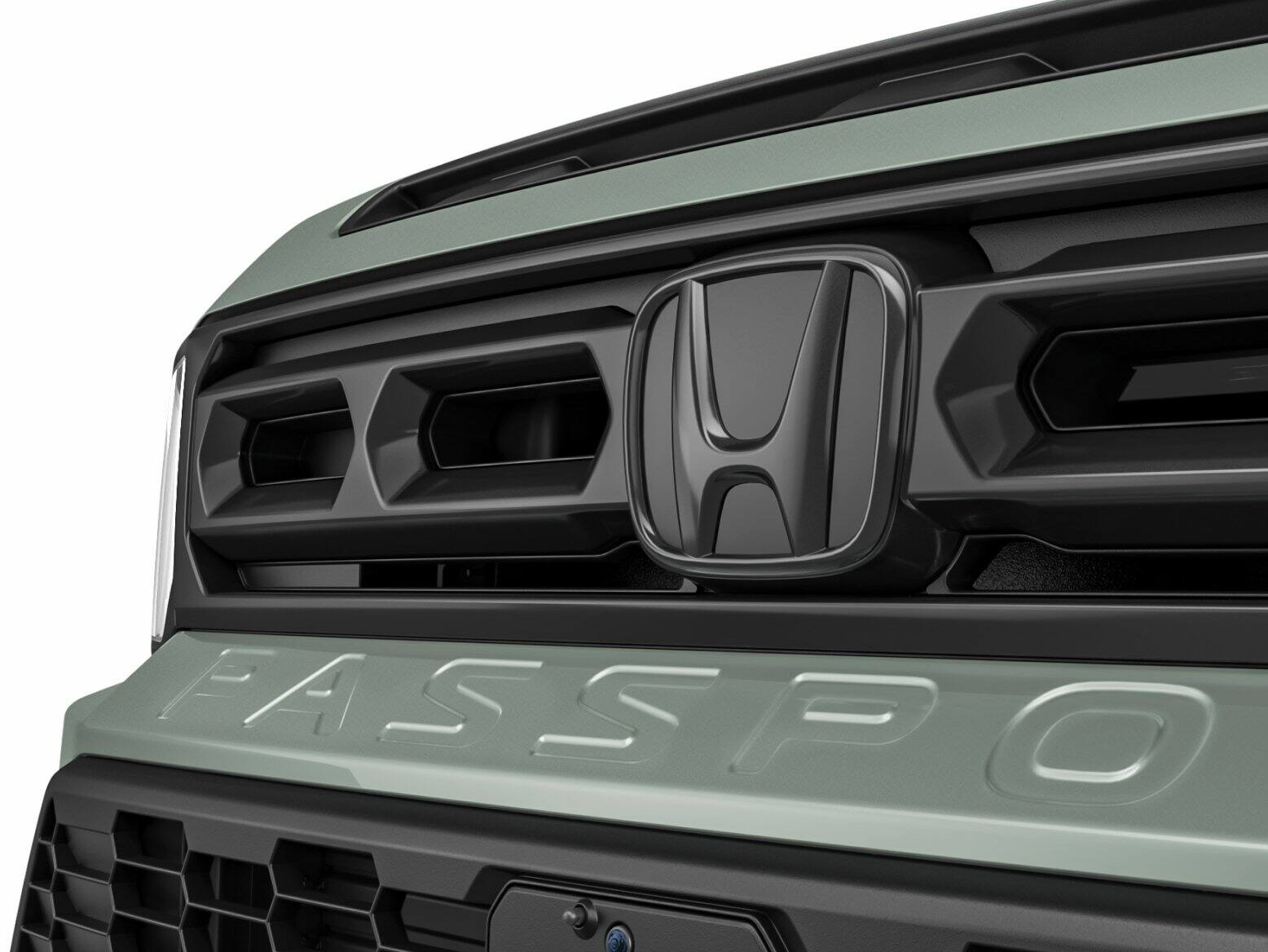 Honda genuine accessory gloss black h mark emblems 